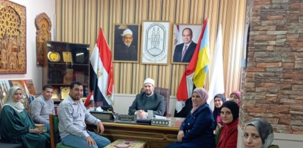 رئيس "إسكندرية الأزهرية" يشيد بجهود إدارة الجودة ويوجه بالاستعداد لاعتمادات العام الجديد