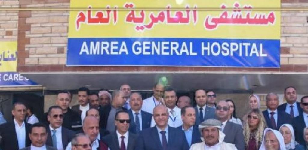 محافظ الاسكندريه يفتتح مشروع تتطوير ورفع كفاءه مستشفى العامرية بالتعاون مع قطاع البترول