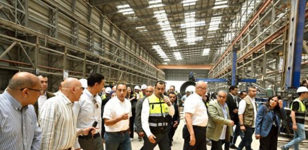 رئيس الوزراء يفتتح المرحلة الأولى لمجمع الغرابلي الصناعي ببرج العرب الجديدة