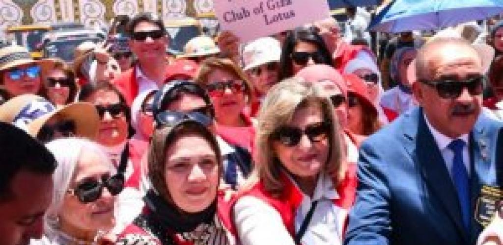 افتتاح محافظ المنطقة الروتارية لقرية كلمشاة بالفيوم