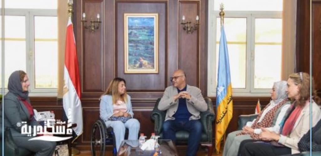 محافظ الإسكندرية والمجلس القومي لذوي الإعاقة يبحثان تعزيز الخدمات والتوظيف.. وتخصيص مقر للمجلس بالمحافظة