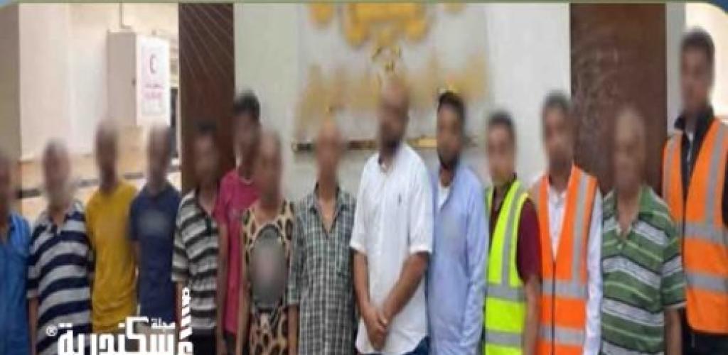 أمن الإسكندرية يضبط طرفي مشاجرة داخل عقار بقسم باب شرق بسبب الخلاف على أعمال المقاولات