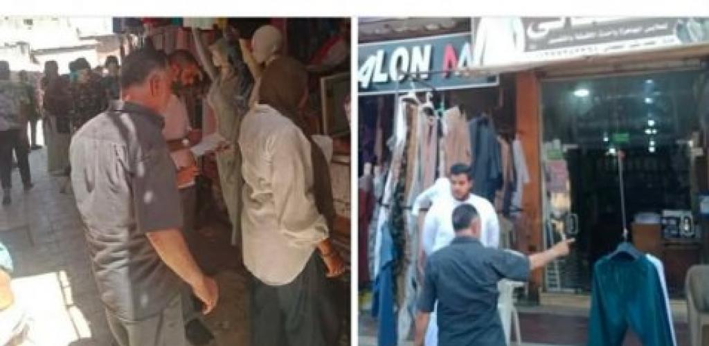 حي العامرية أول بالإسكندرية يشن حملات مكثفة لرفع الإشغالات وتغريم المخالفين 25 ألف جنيه