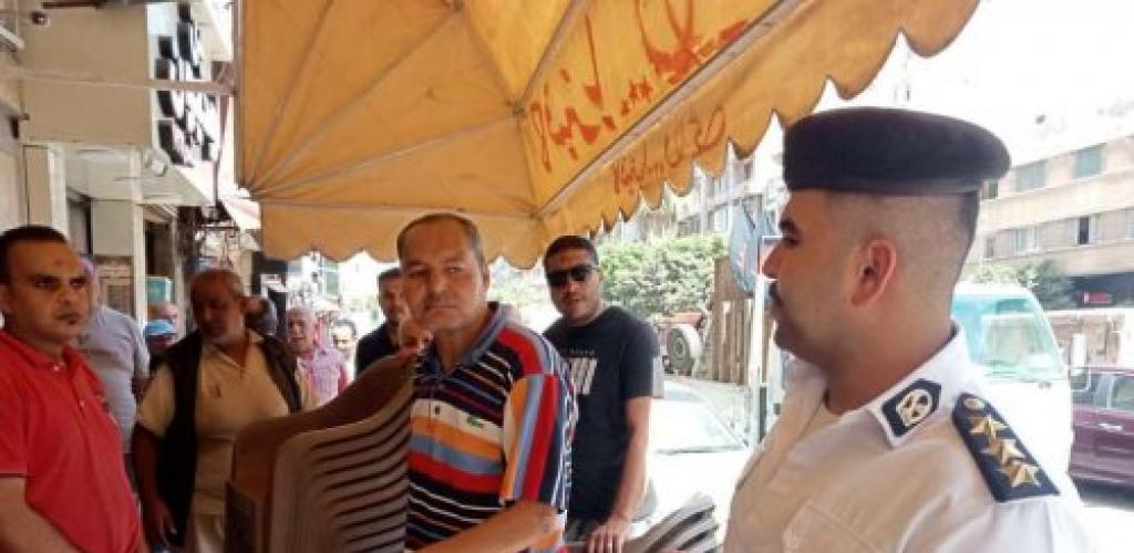 رفع 219 حالة إشغال في حملة صباحية موسعة لحي وسط الإسكندرية