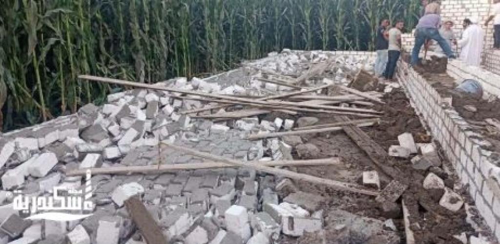 حملة موسعة لحي العامرية أول بالإسكندرية لإزالة البناء المخالف في المهد
