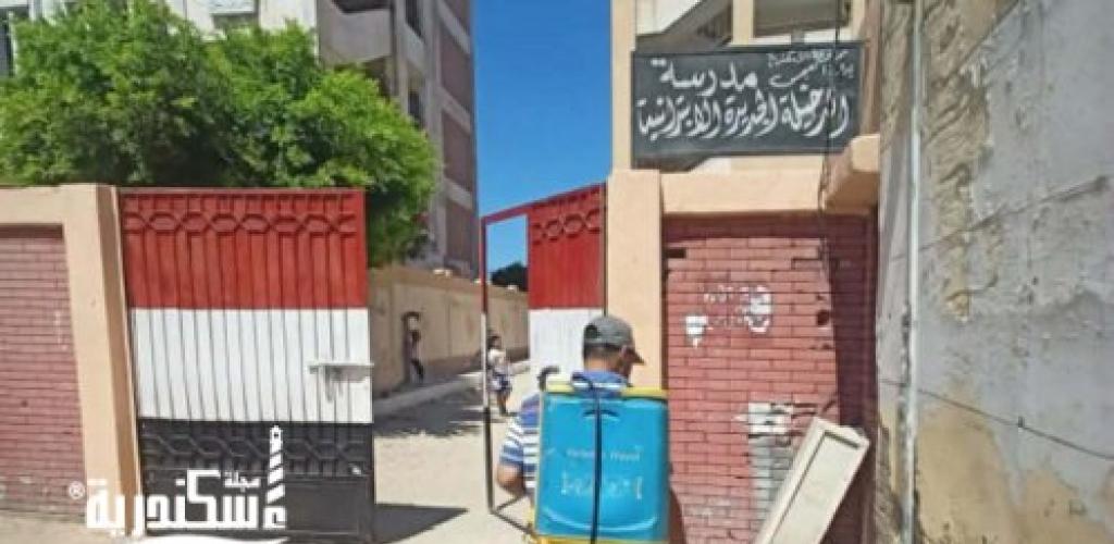 تكثيف حملات التطهير ومكافحة الحشرات والقوارض وناقلات العدوى بنطاق حي العجمي