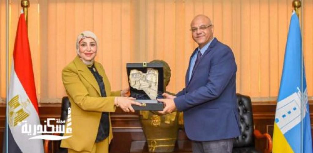 محافظ الإسكندرية يستقبل القنصل العام لليبيا لبحث تعزيز التعاون الثنائي ورعاية الجالية
