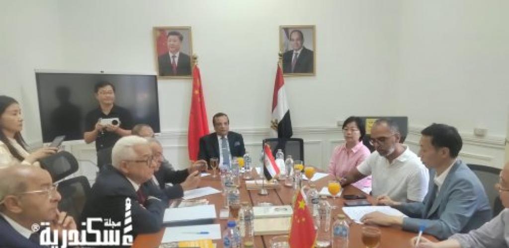 جمعية الصداقة المصرية الصينية تستقبل وفد اتحاد الفنون والآداب بمقاطعة زيجيانغ لبحث التعاون الفني والثقافي