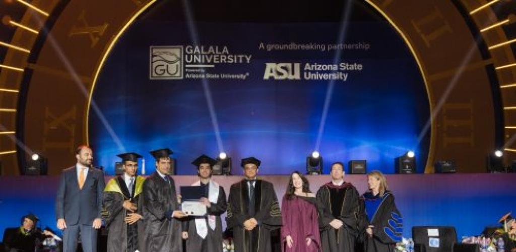 السفارة الأمريكية تحتفي بأول دفعة من خريجي الدرجتين المزدوجتين بين جامعة الجلالة وجامعة ولاية أريزونا