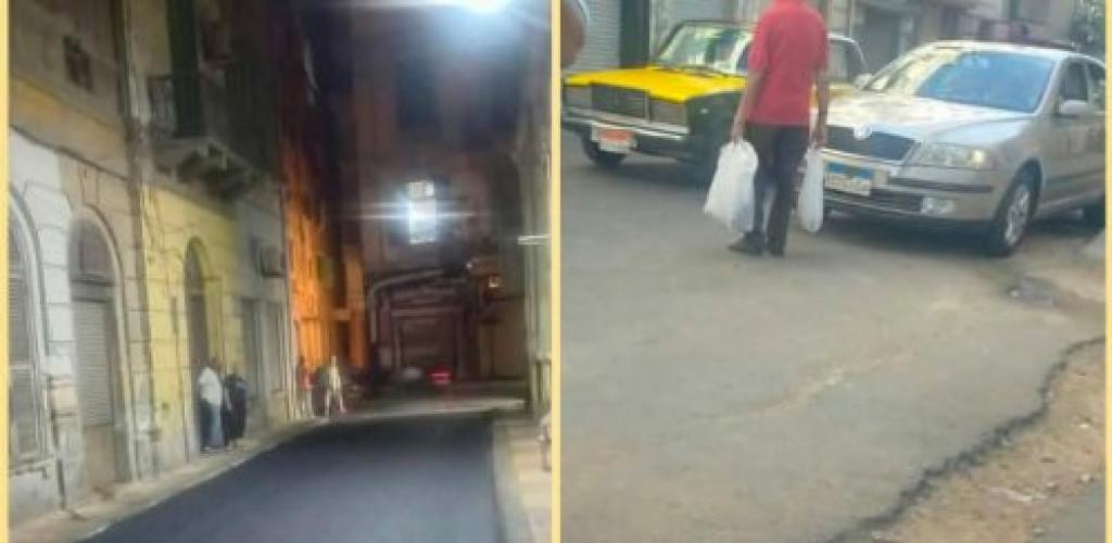 الإسكندرية تواصل قطار تطوير الطرق.. رصف وترميم 14 شارعاً وموقعاً في مختلف الأحياء