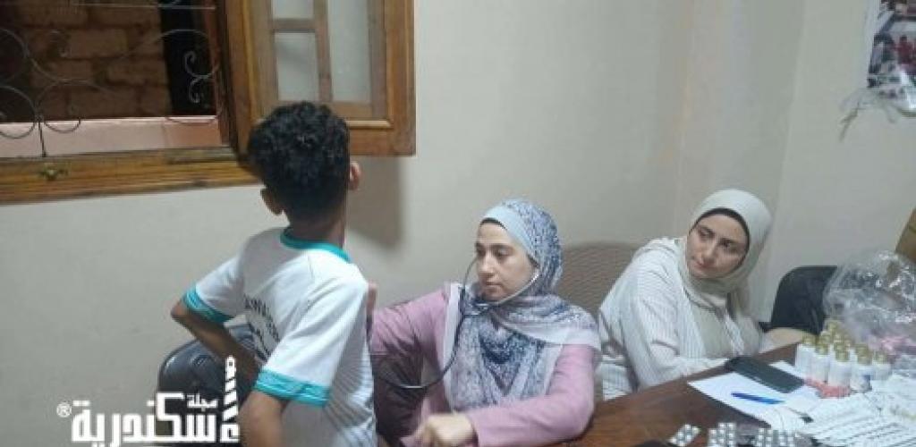 قافلة تنموية شاملة بقطاع أبو قير في الإسكندرية لخدمة الأهالي صحياً وتوعوياً