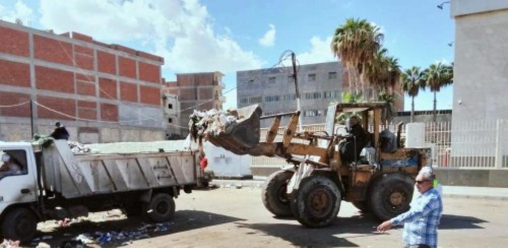 300 طن مخلفات.. حملة مكثفة لرفع كفاءة النظافة بنطاق حي العامرية أول في الإسكندرية