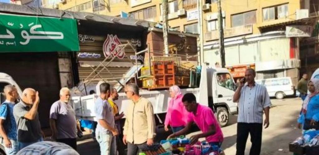 حي الجمرك بالإسكندرية يشن حملة مكبرة لإزالة الإشغالات وتحفظ على 81 حالة مخالفة