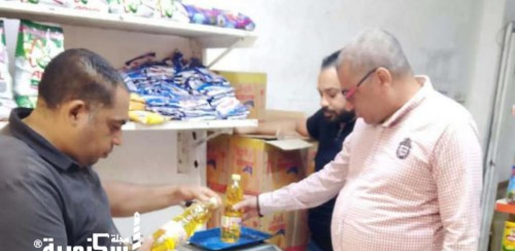 حملة رقابية مكبرة بحي ثان المنتزة بـ الإسكندرية لضبط الأسواق والتحفظ على أنابيب غاز