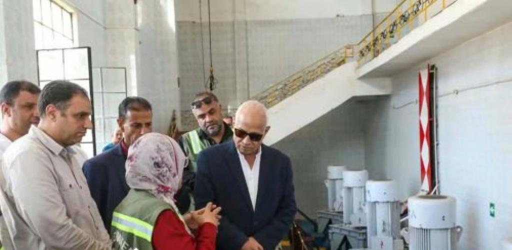 رئيس مياه الإسكندرية في جولة ميدانية موسعة لمتابعة سير العمل بمراكز خدمة العملاء ومحطة مياه شرقي