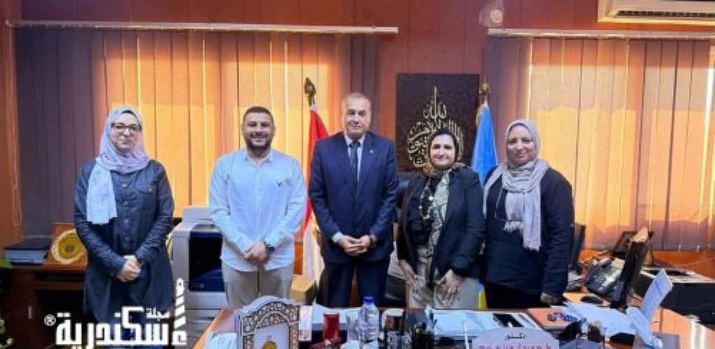 الشباب والرياضة بالإسكندرية تستقبل وفد المفوضية السامية للأمم المتحدة لشؤون اللاجئين وممثلي هيئة تير دي زوم (TDH)
