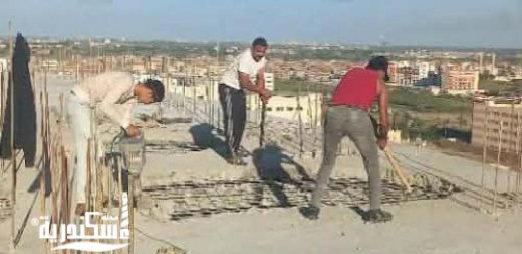 محافظة الإسكندرية: إزالة سقف دور مخالف بشارع "سيكلام" بحي ثان المنتزة