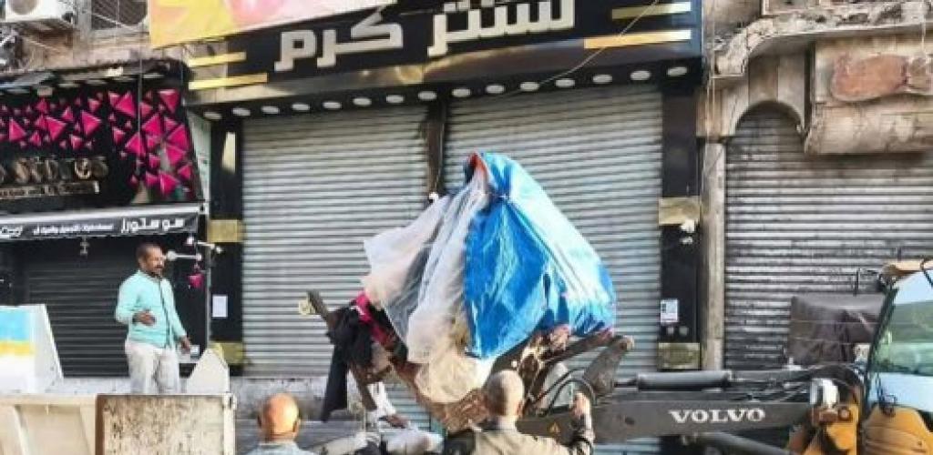 حي الجمرك يواصل حملاته لإزالة الاشغالات بشارع فرنسا وسوق الكانتو