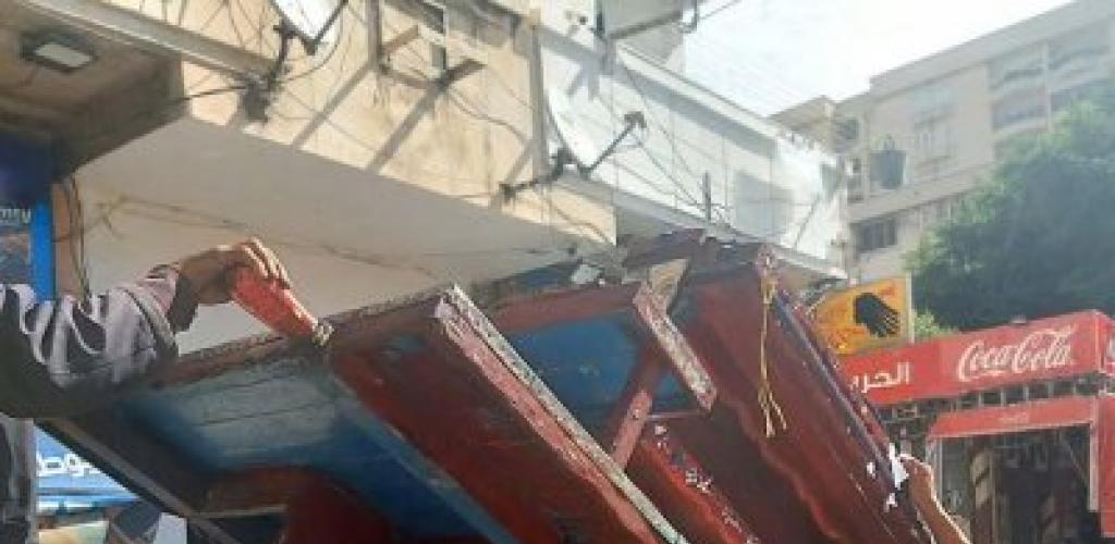 رفع 215 إشغالاً وإزالة 37 "هالكاً" في حملات مكبرة لضبط الشارع بحي وسط الإسكندرية