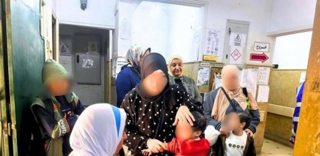 حي غرب تشارك في فعاليات الحملة القومية للتطعيم ضد الحصبة والحصبة الألمانية