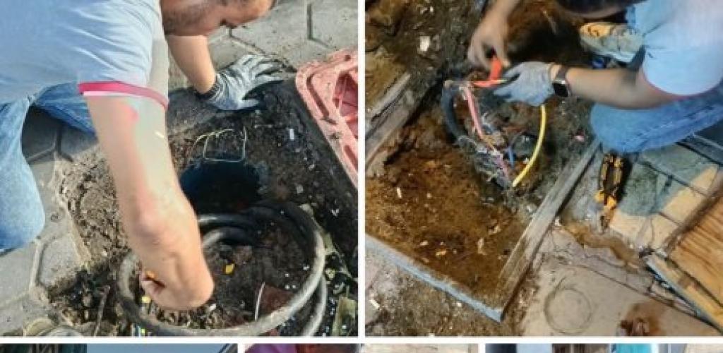 في إطار تحسين الرؤية وصيانة المرافق.. حي شرق الإسكندرية يكثف أعمال صيانة الإنارة العامة بالتيار والكورنيش وسموحة