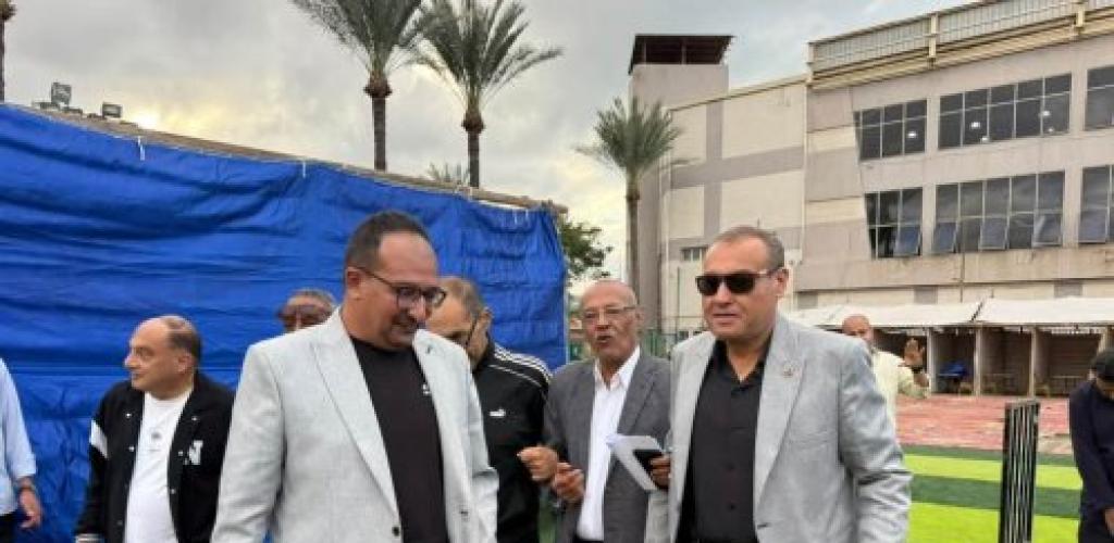 رفاعي يتفقد النادي الأوليمبي استعدادًا لأول تجربة للتصويت الإلكتروني بنادٍ في الإسكندرية