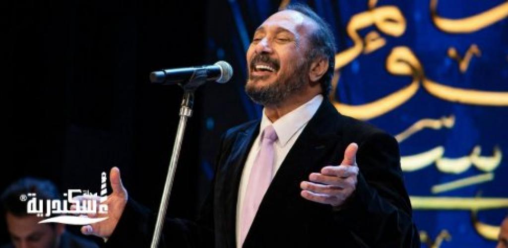 المطرب الكبير علي الحجار ونجاح الليلة الخامسة والأخيرة لمهرجان الموسيقي العربية كامل العدد بأوبرا الإسكندرية