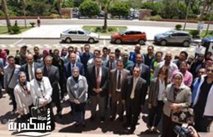 افتتاح اليوم الرياضي للجامعات المصريـة