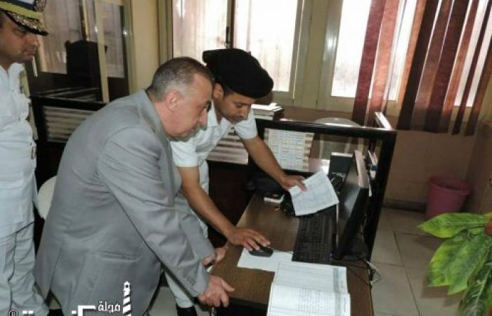 اللواء محمد الشريف يشدد علي سرعة الإستجابة لإستغاثة المواطنين عبر خطوط التليفون (خدمة 122)
