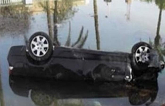 سقوط سيارة في ترعة مشروع ناصر بالإسكندرية أسفر عن حالات وفاة وإصابات
