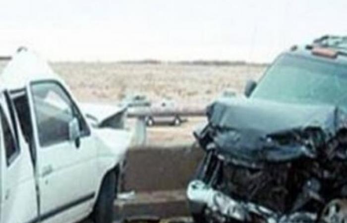 وقوع حادث تصادم ومصابين بالطريق الصحراوي منطقة الكيلو ٤٠ تجاه الإسكندرية