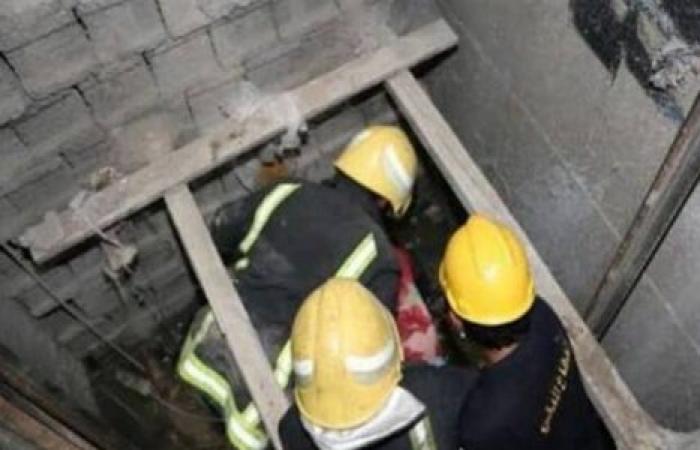 سقوط مصعد بعقار فى شاطئ النخيل - منطقة 6 أكتوبر بالإسكندرية أسفر عن حالات إصابة