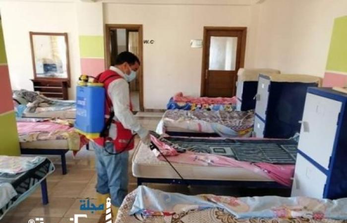 مديرية التضامن الإجتماعي تعمل بالدوام على التطهير والتعقيم بالإسكندرية