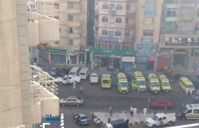 مصرع 7 مرضى فى حريق بمستشفى خاص فى الإسكندرية ‎