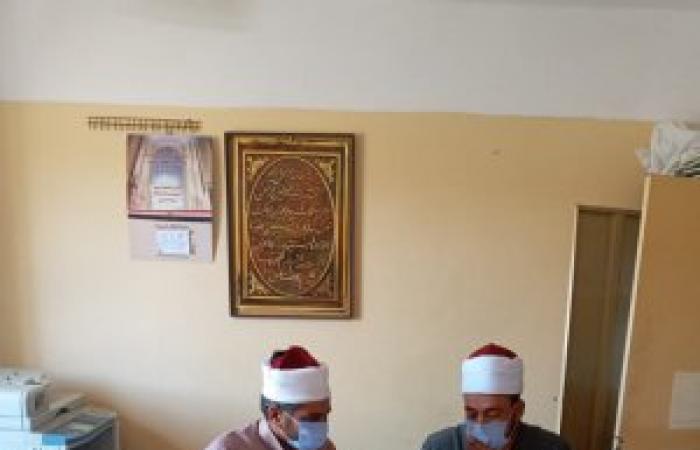 أستقبل وكيل وزارة الأوقاف بالإسكندريه: لجنة الفتوى لمباحثة الأمور المشتركة الخاصة بالعمل الدعوى