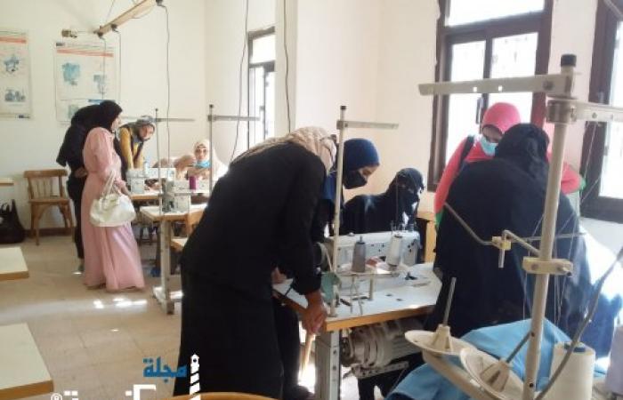 دورة تعليم خياطة مجانية بالقوى العاملة بالهانوفيل