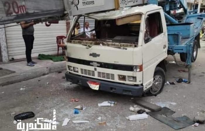 مصرع عريس وابن عمته في انهيار رافعة أثاث بشارع جميلة بوحريد