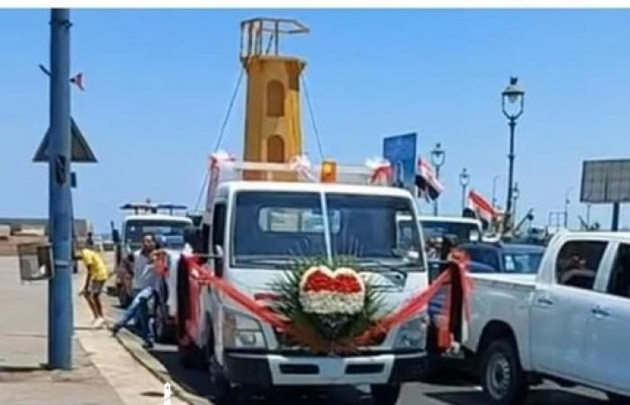 محافظ الاسكندرية يشهد انطلاق احتفالات المحافظة بالعيد القومي ال 69