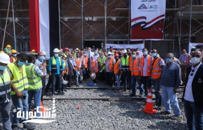 وزير النقل والسفير الإسباني في جولة تفقدية بمحطتي الإسكندرية وسيدي جابر
