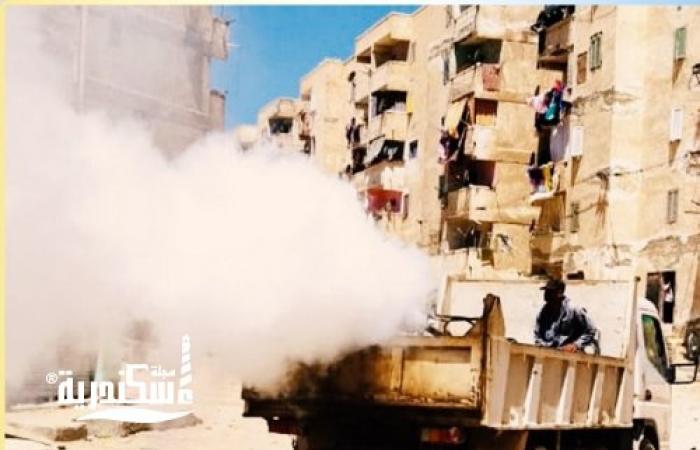 حملات التطهير اليومية للحد من انتشار فيروس كورونا بجميع الاحياء بالمحافظة