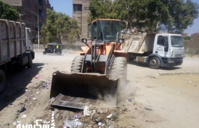 رفع 35 طن مخلفات من شوارع وسط الإسكندرية