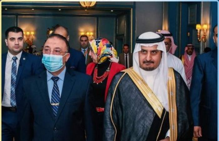 محافظ الاسكندرية يشارك في اليوم الوطني ال٩١ للمملكة العربية السعودية بالقنصلية