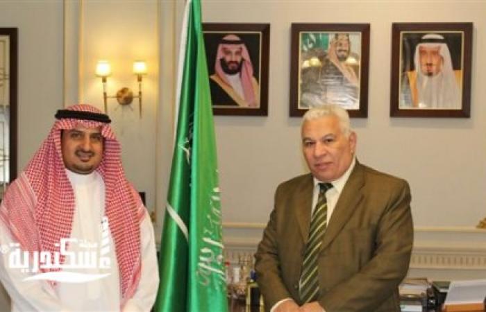 نشاط مكثف لقنصل السعودية في الإسكندرية لتعزيز التعاون بين البلدين