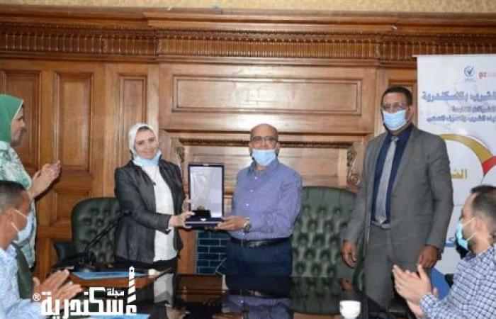 «مياه الإسكندرية» تكرم الفائزين بمسابقة جائزة مصر للتميز الحكومي 2021
