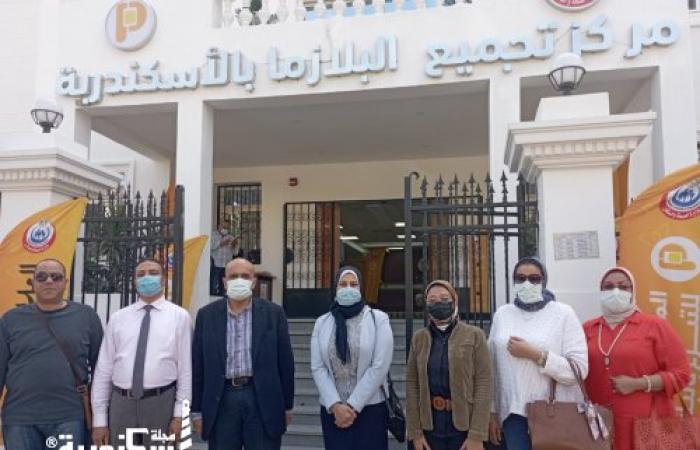 للتبرع بالبلازما  وفد من كهرباء الإسكندرية يزور المركز الإقليمي بكوم الدكة
