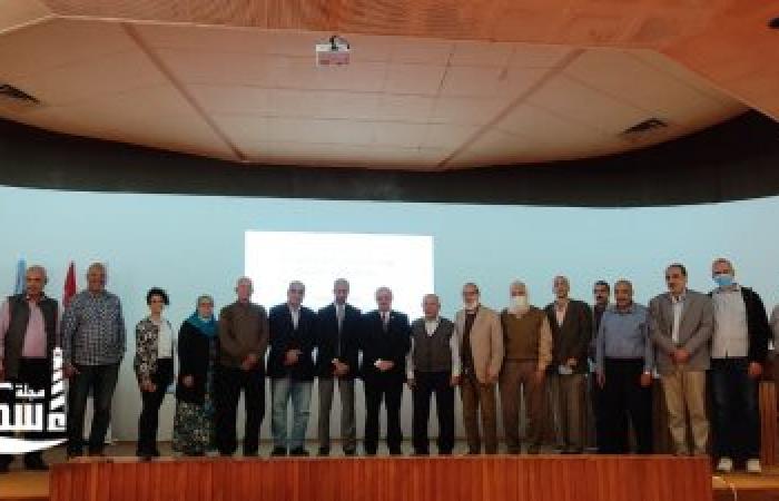 وفد من نقابة المهندسين يزور معهد الدراسات العليا والبحوث بجامعة الإسكندرية