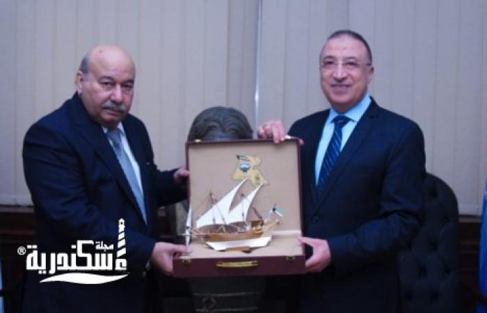 محافظ الإسكندرية يبحث مع سفير الكويت تعزيز سبل التعاون المشترك بين الجانبين
