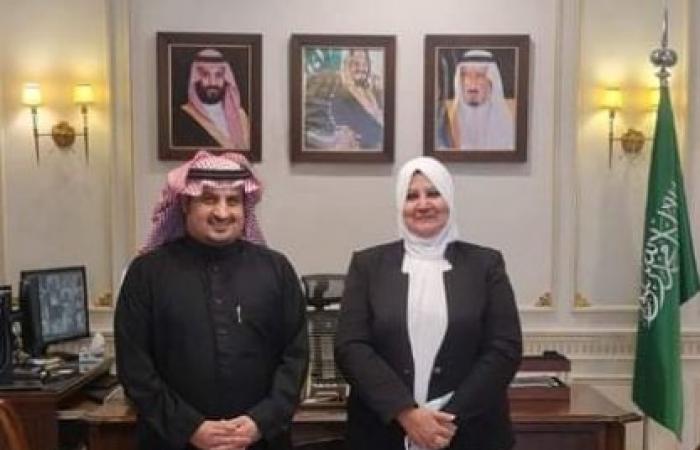 القنصل العام للمملكة العربية السعودية في الإسكندرية يستقبل وكيل وزارة التضامن