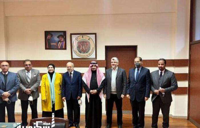 القنصل العام للمملكة العربية السعودية في الاسكندرية يزور جامعة فاروس