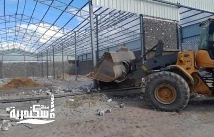 محافظ الإسكندرية....استرداد أراضى الدولة ومواجهة ظاهرة التعديات عليها وعلي والأراضى الزراعية